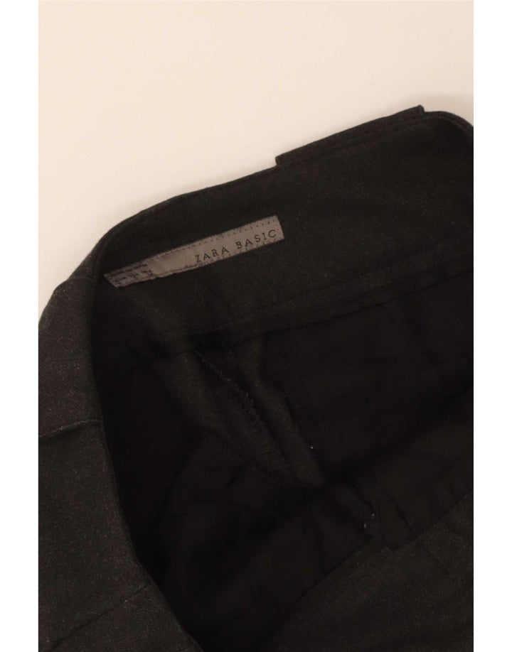 Zara Dame Pegged Chino Bukser Små W26 L28 Grå