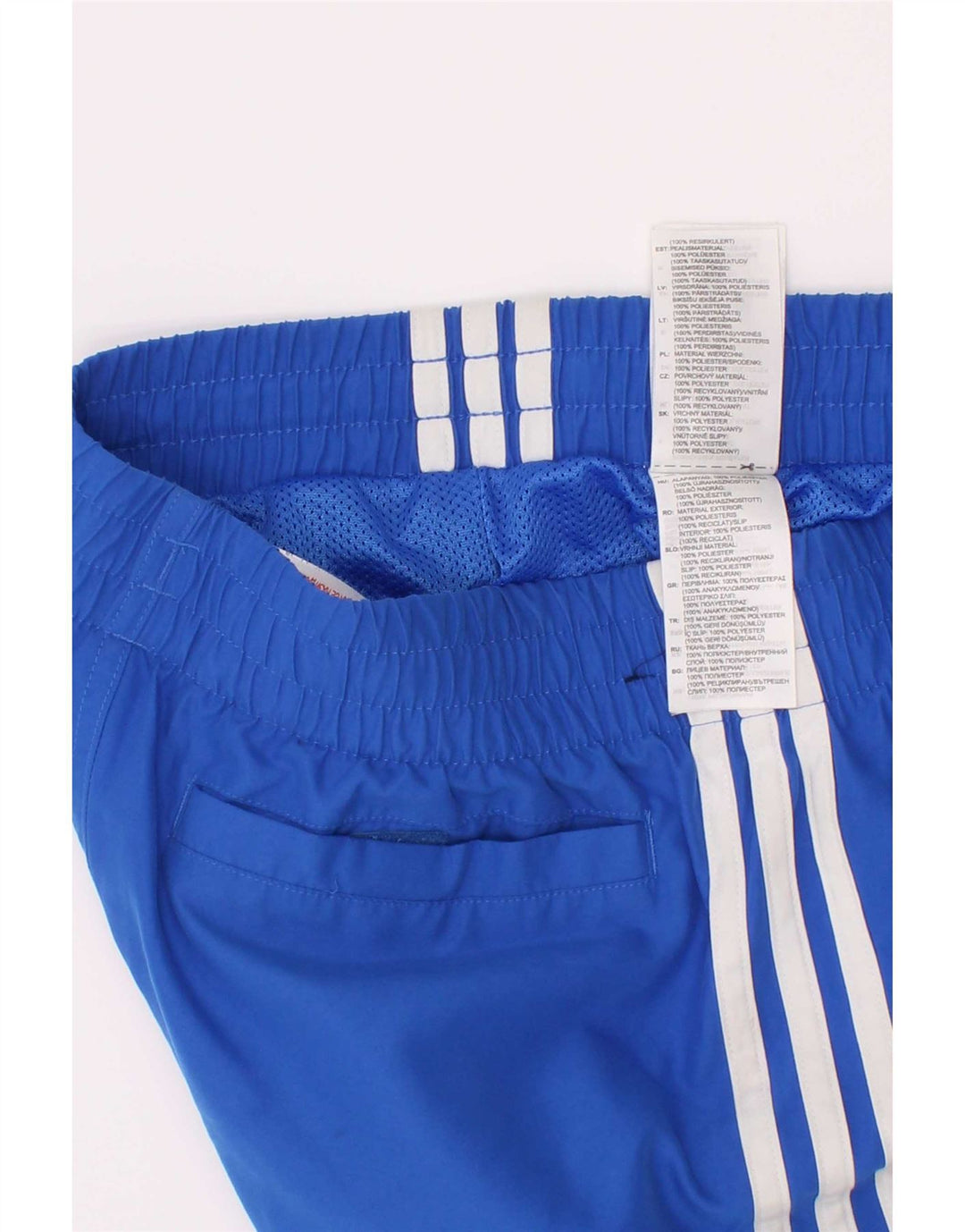 Adidas drenge badeshorts 12-13 år blå polyester