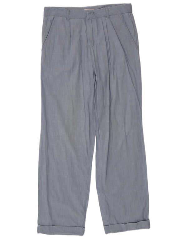 Max&Co. Kvinder Pegged Chino Bukser UK 14 Large W32 L30 Blå Bomuld