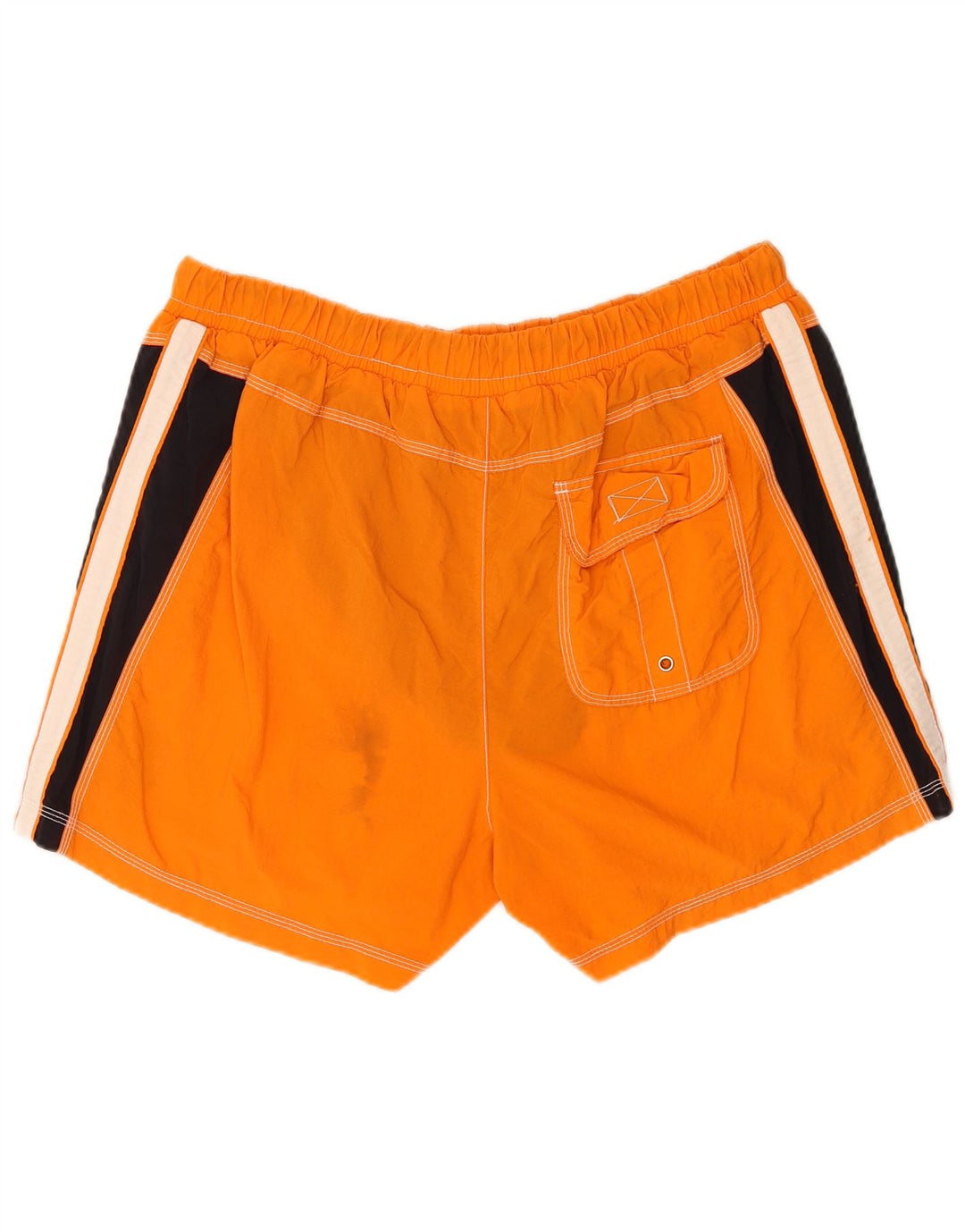 Diadora Herre almindelige svømmeshorts 2XL Orange Colourblock Polyamid