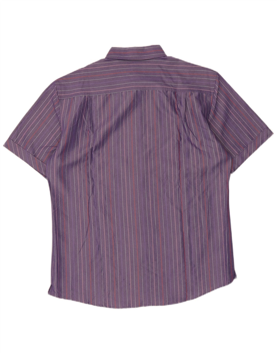 Marks & Spencer Herre Blue Harbor skjorte Medium lilla nålestribe