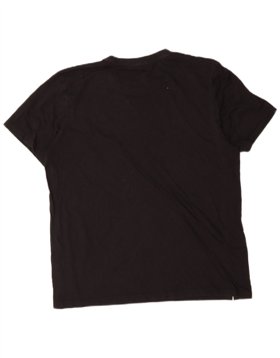 Adidas Herre T-Shirt Top Stor Sort Bomuld