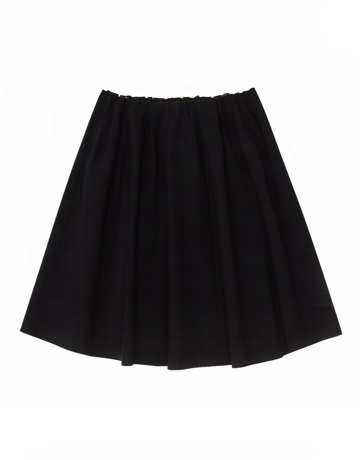 Zara plisseret nederdel til kvinder Lille W26 marineblå polyester
