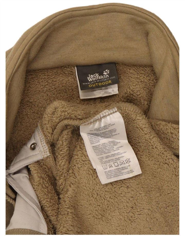 Jack Wolfskin Dame Liner Træningsdragt Topjakke UK 12/14 Medium Beige