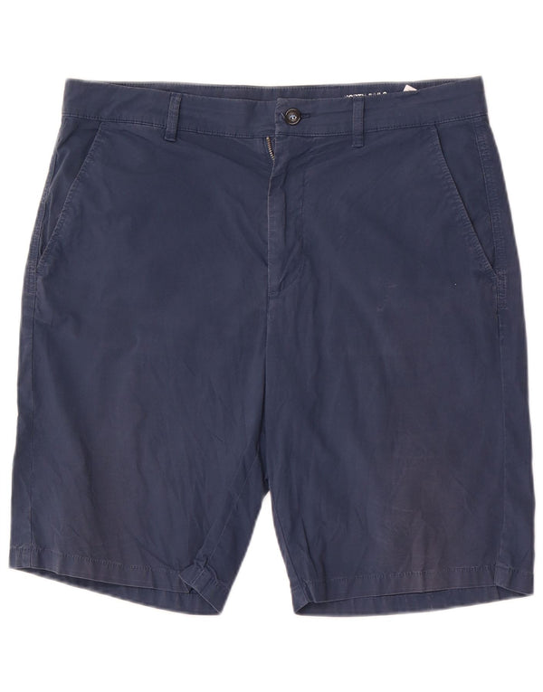North Sails Herre Regular Fit Chino Shorts W33 Medium Navy Blue Bomuld