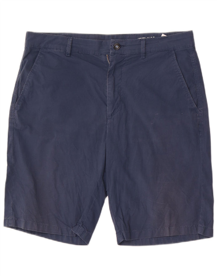 North Sails Herre Regular Fit Chino Shorts W33 Medium Navy Blue Bomuld