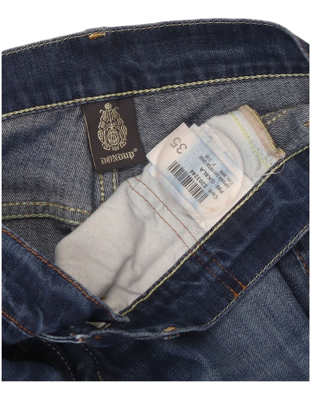 Dondup Herre Slim Jeans W35 L30 Blå Polyester