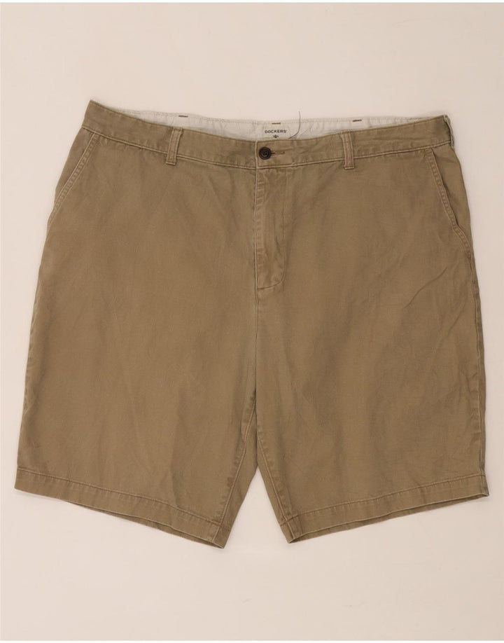 DOCKERS Chino Shorts til mænd W40 XL Beige Bomuld