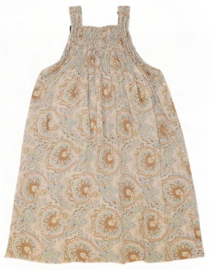 Zara Dame Oversized Sundress UK 14 Medium Multicolored Paisley