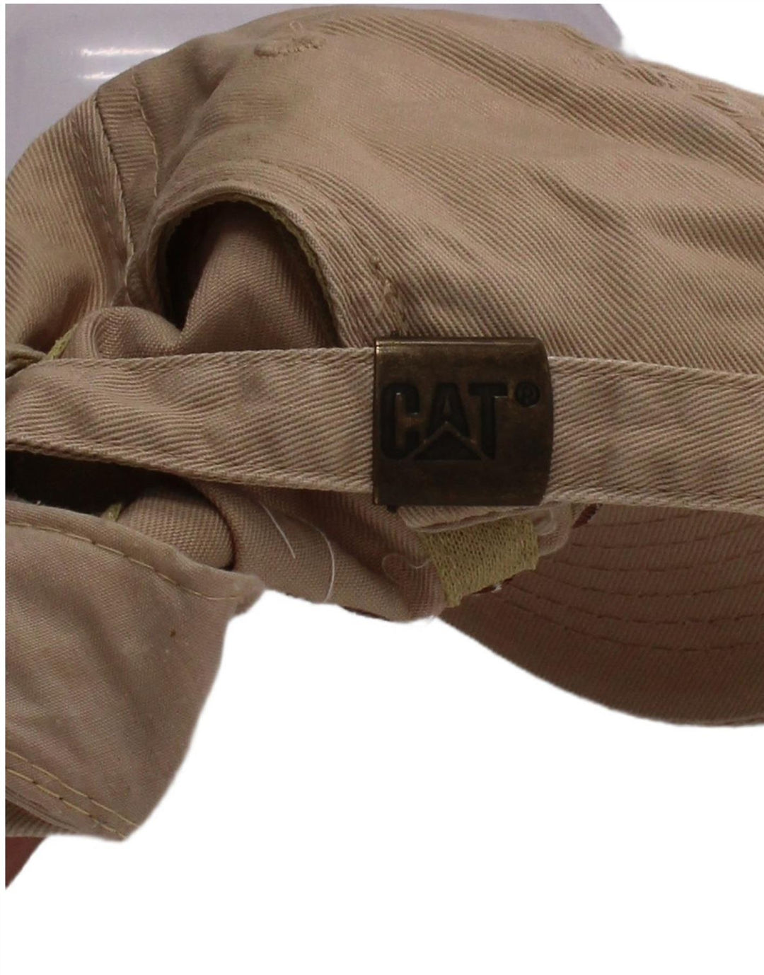 Caterpillar Herre grafisk baseballkasket One Size Beige