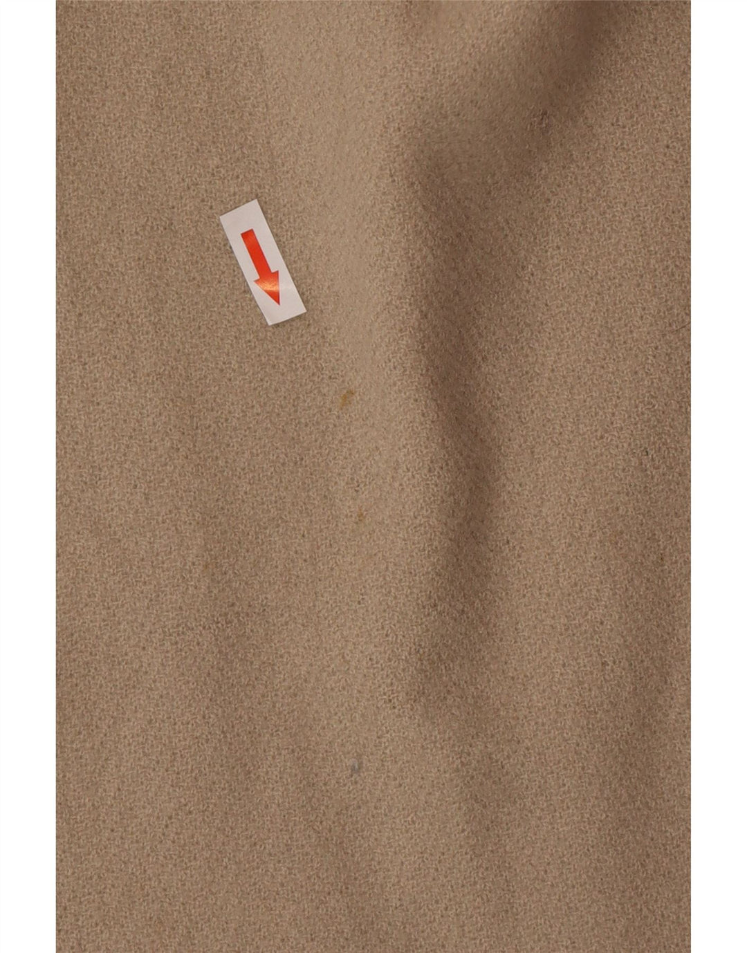 Vintage Dame Langærmet Skift Kjole EU 42 Large Beige