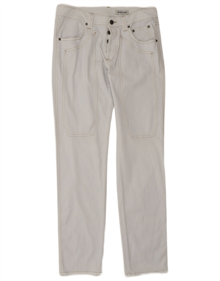 Jeckerson Straight Jeans til mænd W33 L34 blå bomuld