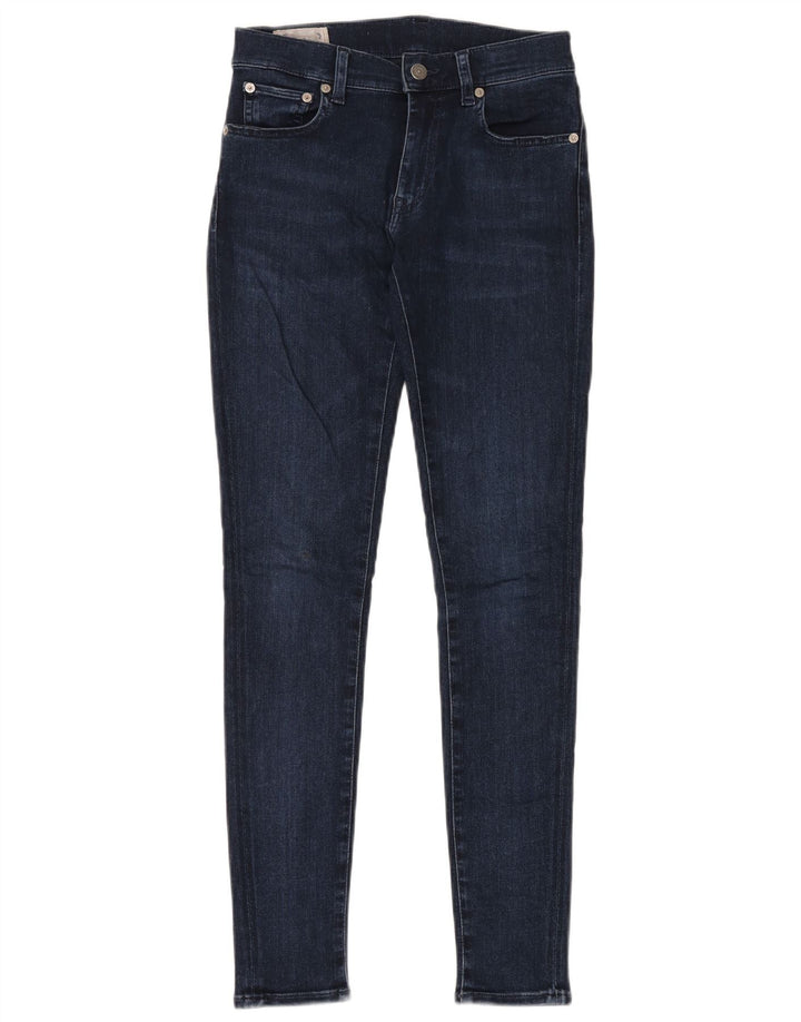 RALPH LAUREN Dame Skinny Jeans W26 L30 Blå Viscose