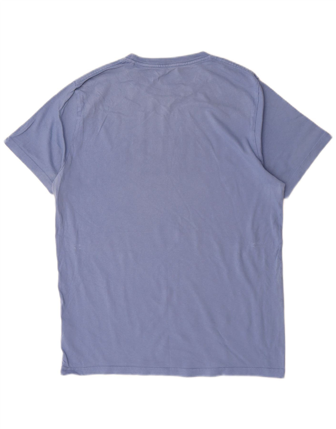 Joules Herre Grafisk T-Shirt Top Medium Blå Bomuld