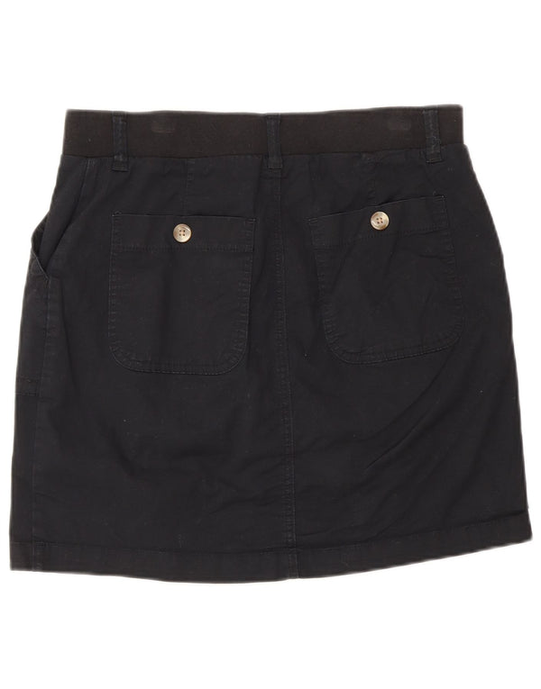 Lee Womens Regular Fit Skort US 8 Medium Black Cotton
