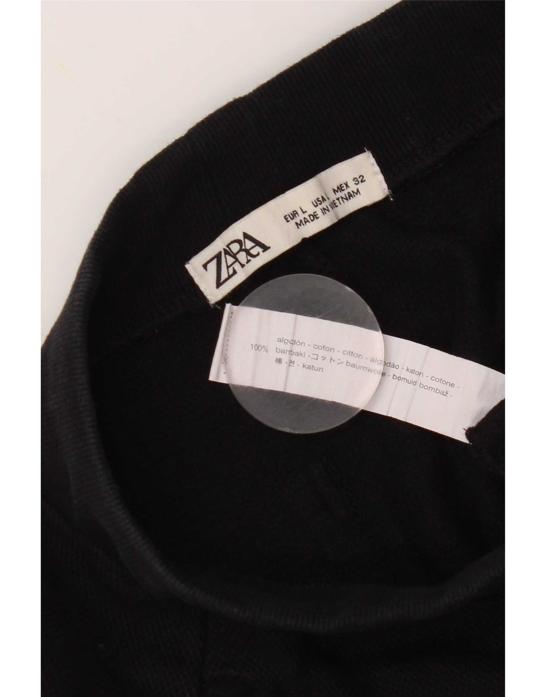 Zara Sportshorts til mænd Stor marineblå bomuld