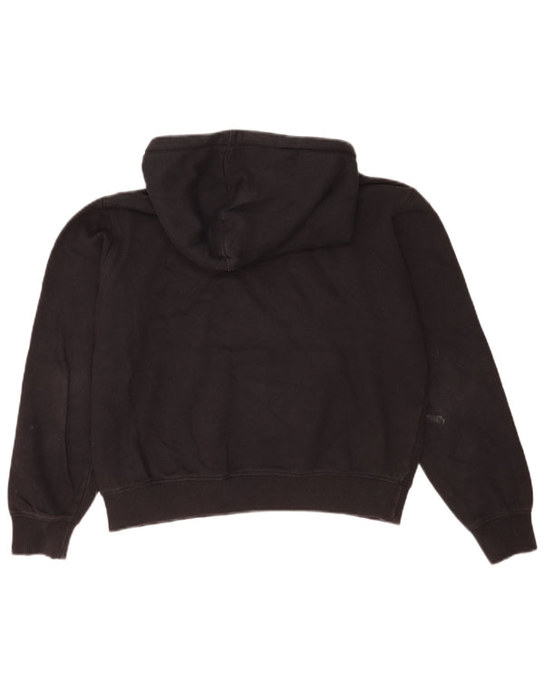 Champion Herre Grafisk Regular Fit Hoodie Jumper Lille Sort