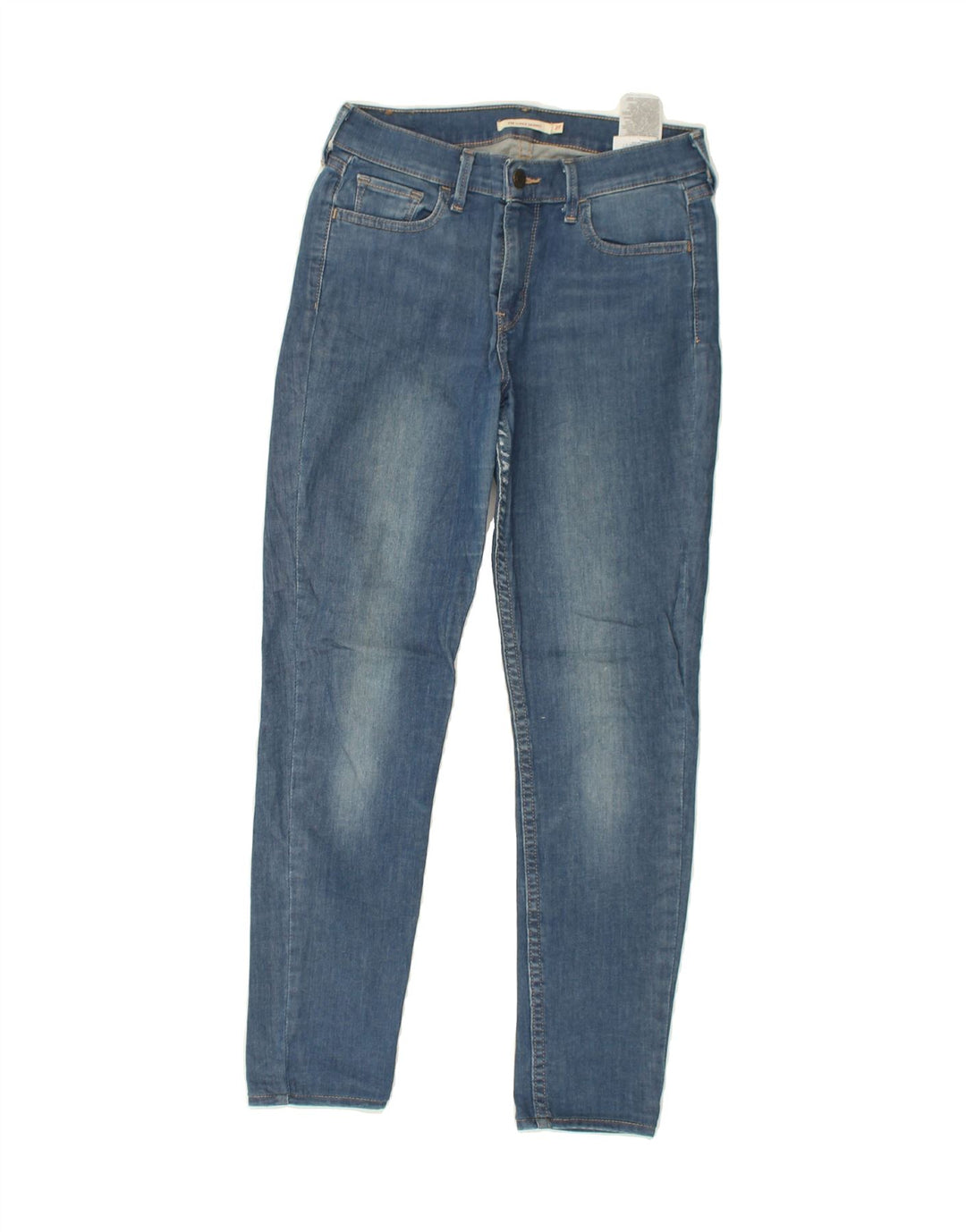 LEVI'S Womens Super Skinny Jeans W27 L27  Blue Cotton | Vintage Levi's | Thrift | Second-Hand Levi's | Used Clothing | Messina Hembry 