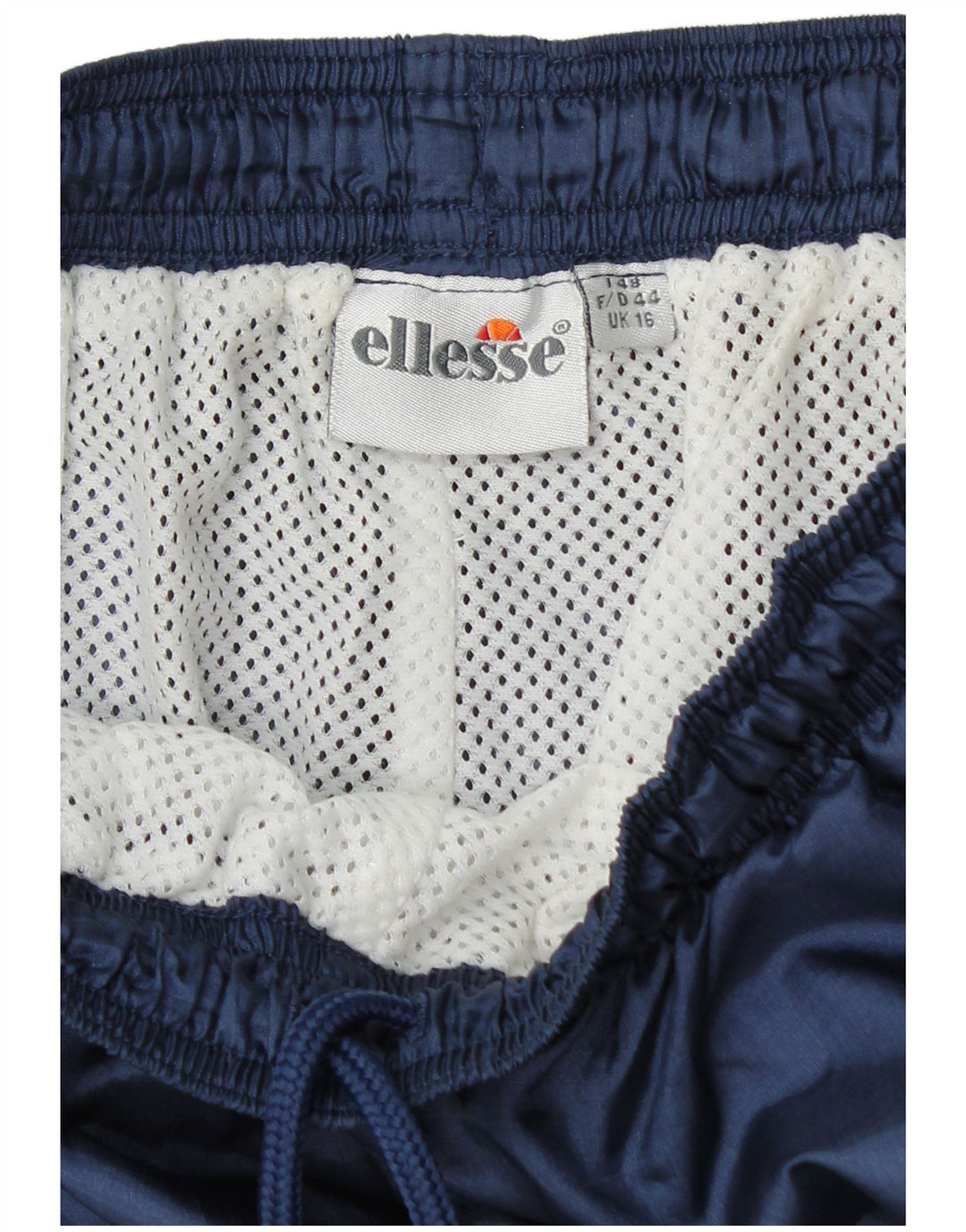 Ellesse Womens Træningsdragt Bukser Joggers UK 16 Large Navy Blue Polyester