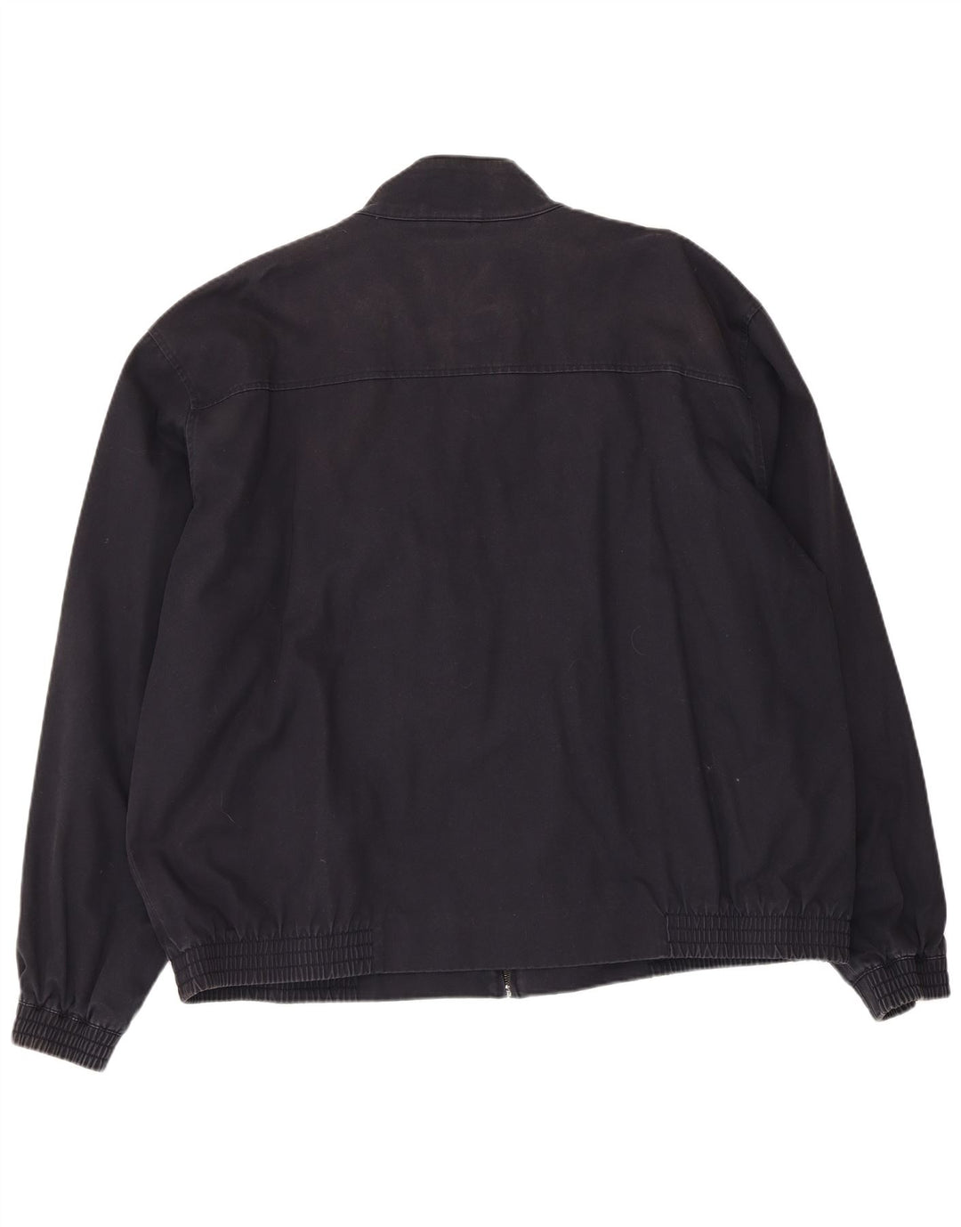 Lyle & Scott Herre Bomber Jacket UK 44 2XL Navy Blue Cotton
