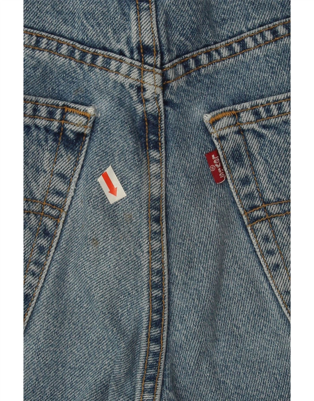 LEVI'S Boys 565 Denim Shorts 13-14 Years W27 Blue Vintage Levi's and Second-Hand Levi's from Messina Hembry 