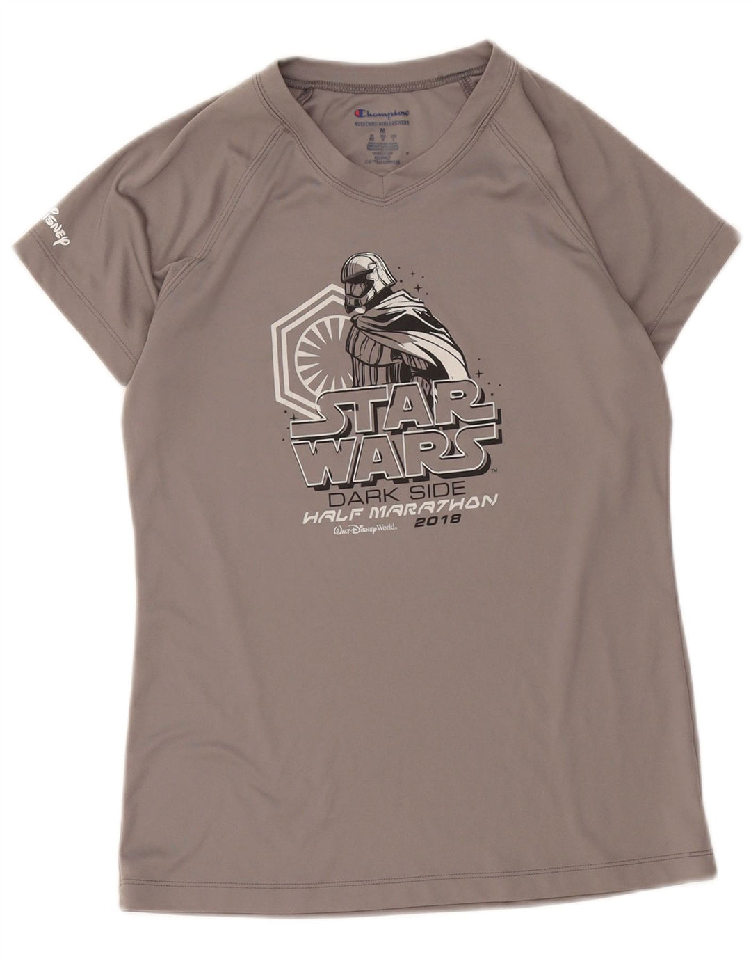 Champion Herre Star Wars grafisk T-shirt top mellemgrå polyester