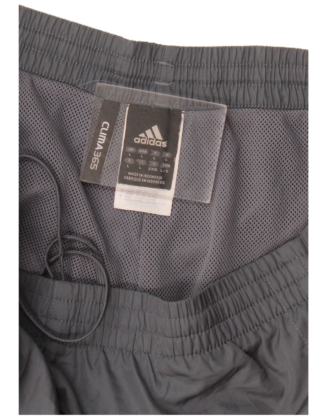 Adidas Herre Clima 365 vandtætte bukser, store grå polyester