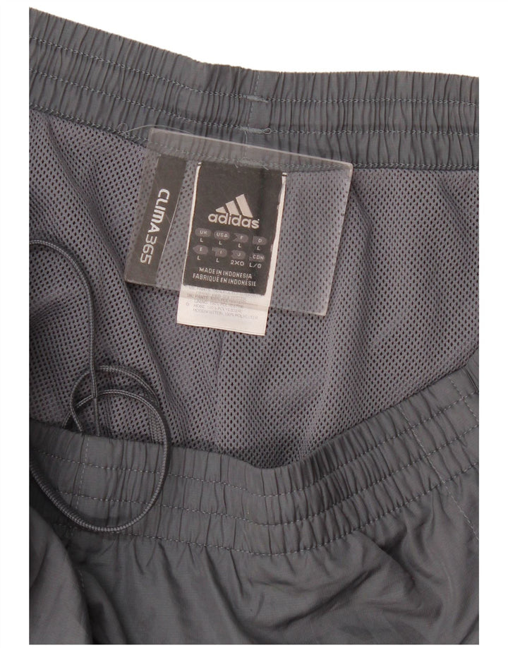 Adidas Herre Clima 365 vandtætte bukser, store grå polyester