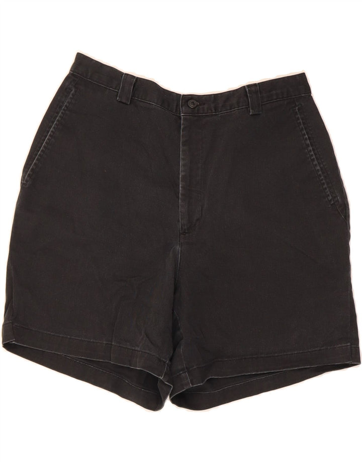 DOCKERS Womens Chino Shorts US 12 Large W30 Black Cotton Vintage Dockers and Second-Hand Dockers from Messina Hembry 