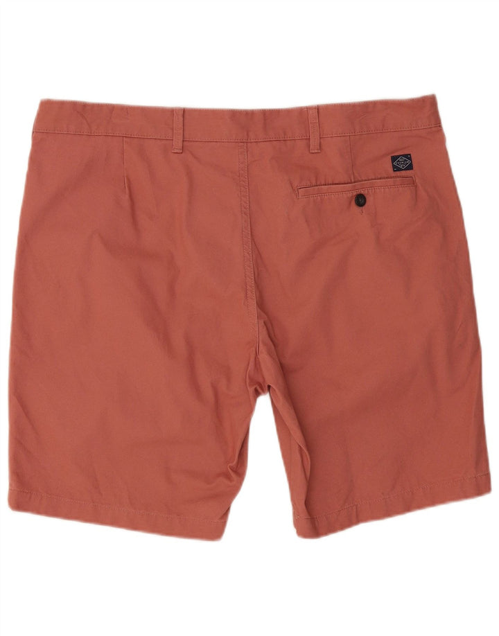 Marks & Spencer Mens Chino Shorts W38 XL Pink Cotton