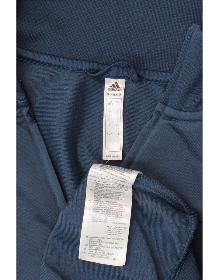 ADIDAS Herre Primegreen træningsdragt Topjakke UK 38/40 Medium Navy Blue