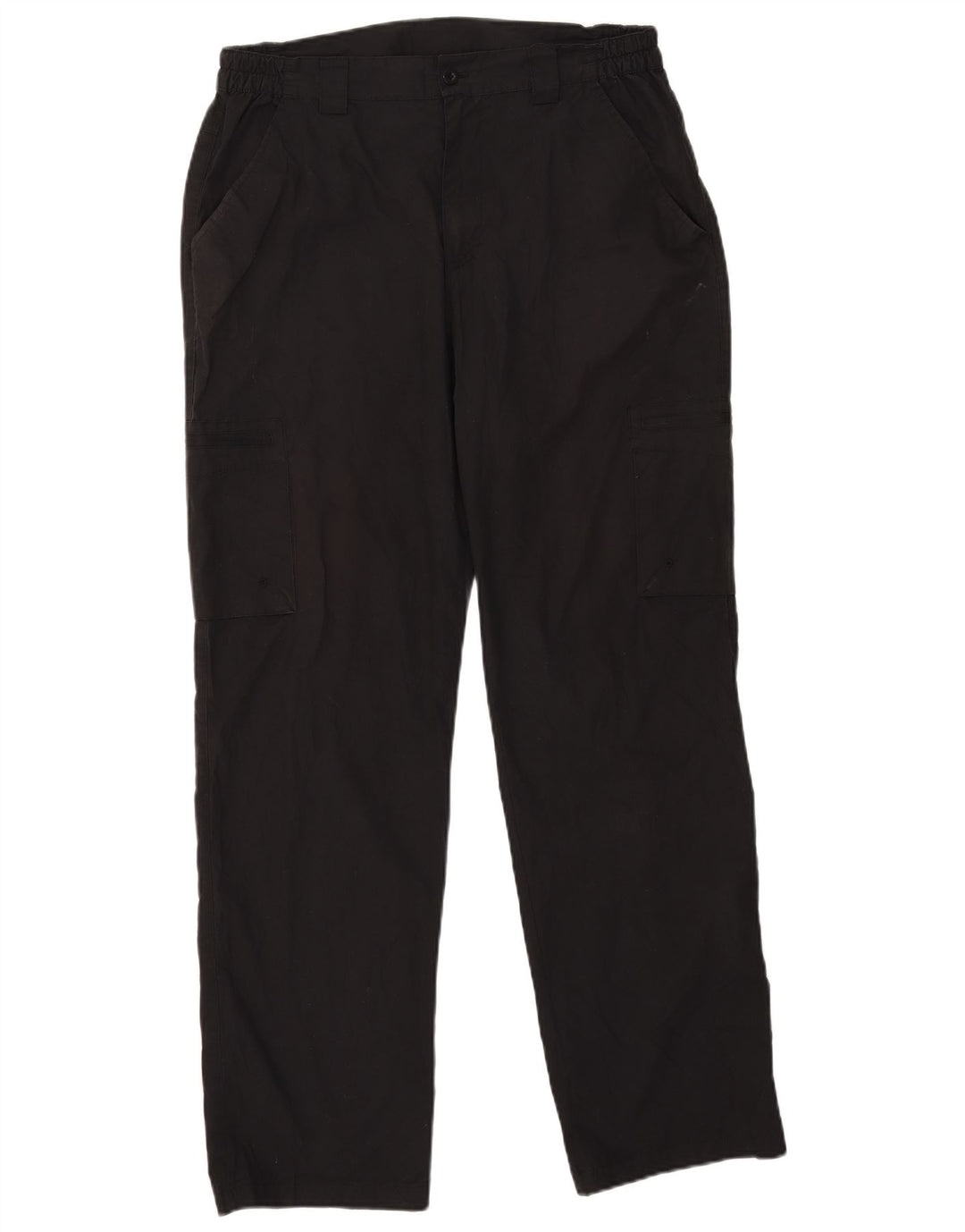 Mountain Warehouse Herre Straight Cargo Bukser W34 L32 Sort Polyester