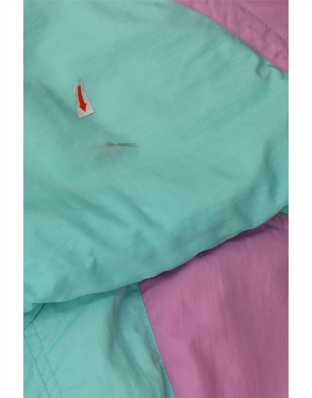 RODEO Womens Windbreaker Jacket EU 36 Small Turquoise Colourblock