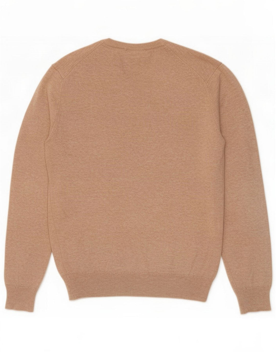 Hackett Herre V-hals sweater Small Beige Bomuld