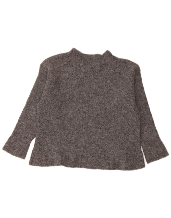 Calvin Klein piger rund hals sweater 9-10 år stor grå polyamid