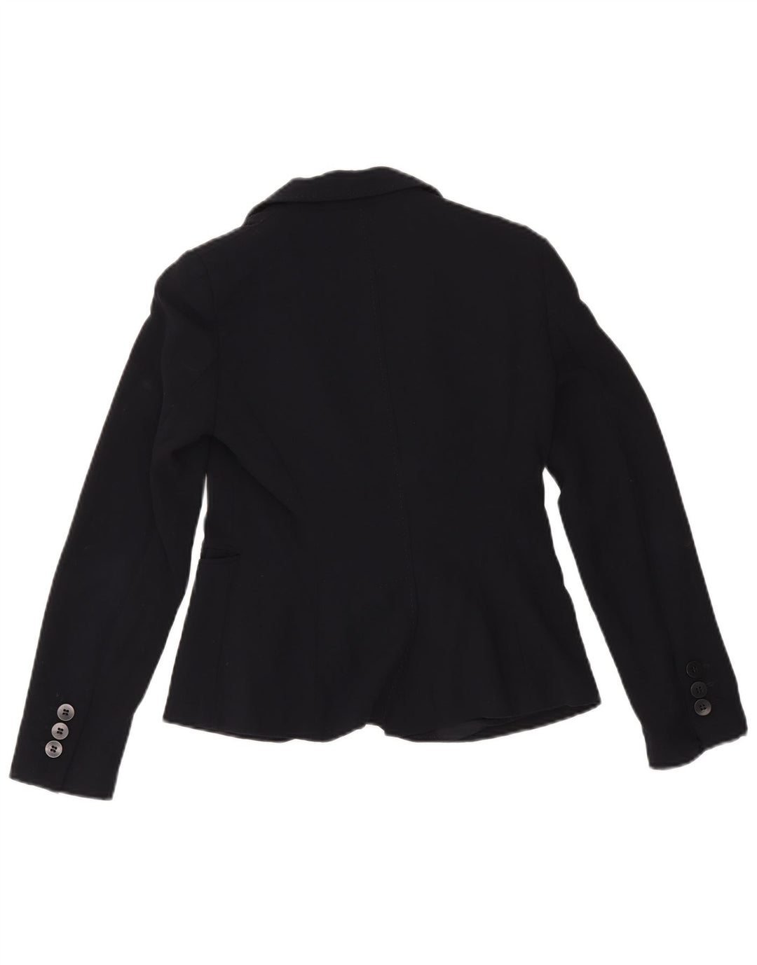 Emporio Armani Dame 2 Button Blazer Jacket UK 8 Small Navy Blue