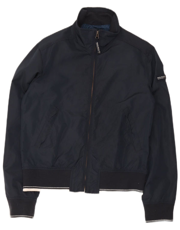 Woolrich Boys Bomber Jacket 13-14 år Navy Blue Nylon