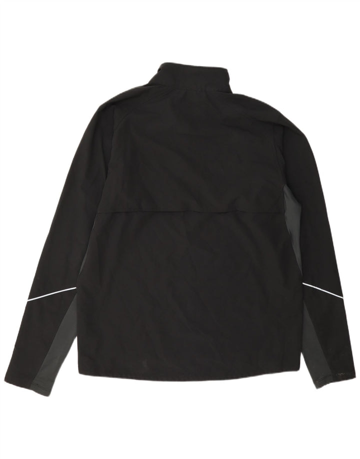 The North Face Herre Zip Neck Pullover Træningsdragt Top Stor Sort Colourblock