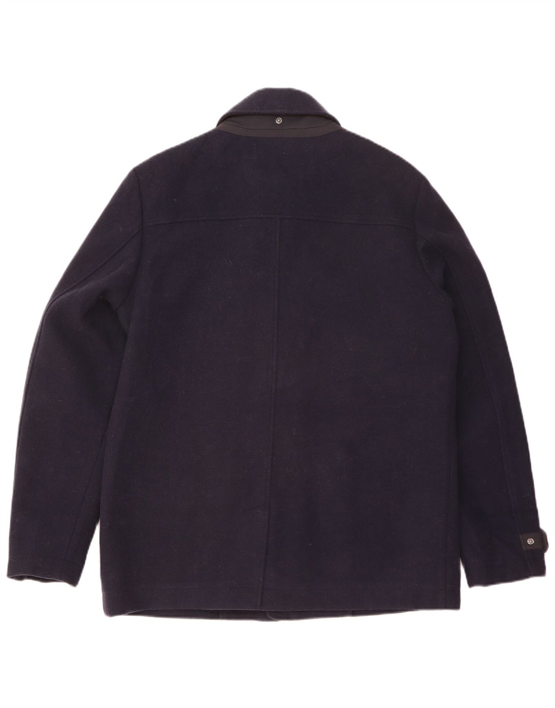 GEOX Herre Respira Utility Jacket UK 42 XL Marineblå Uld