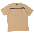 Kappa Herre grafisk T-shirt Top Medium Beige Bomuld