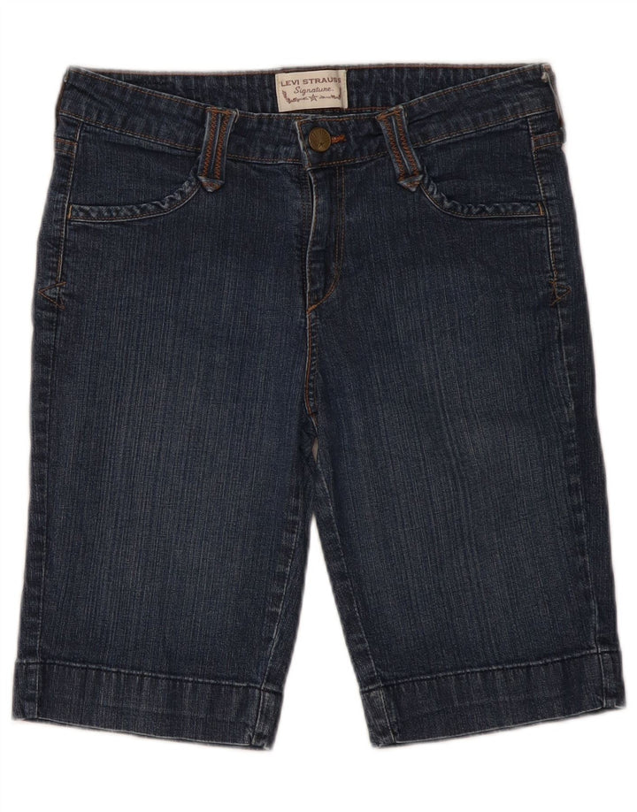 LEVI'S Signature denimshorts til kvinder W32 Large Blue