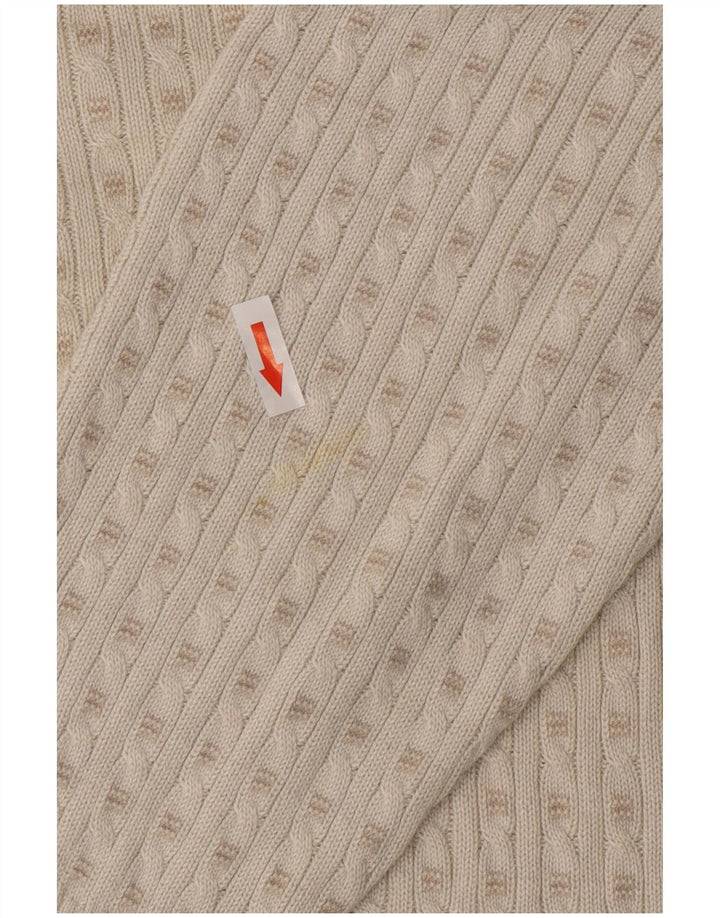 Marks & Spencer Herre sweater med rund hals, Medium Off White Akryl