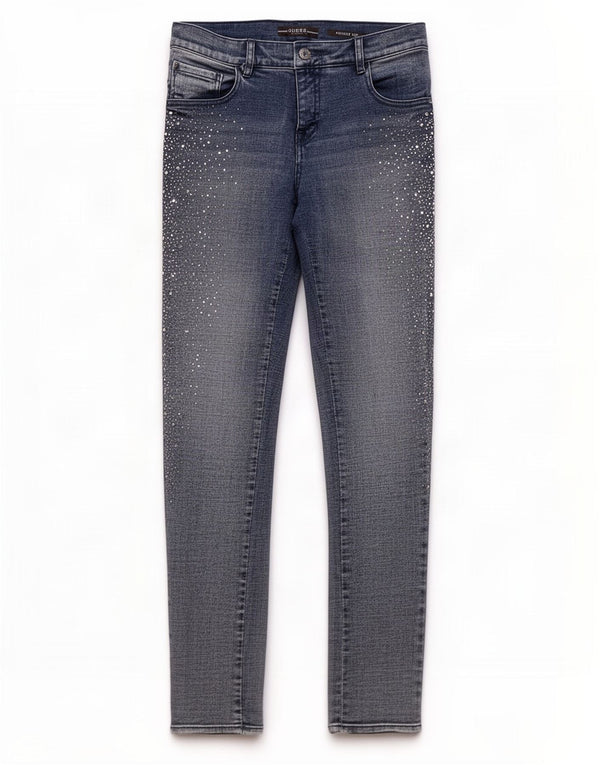 Guess Girls Skinny Jeans 13-14 år W28 L29 Blå Bomuld