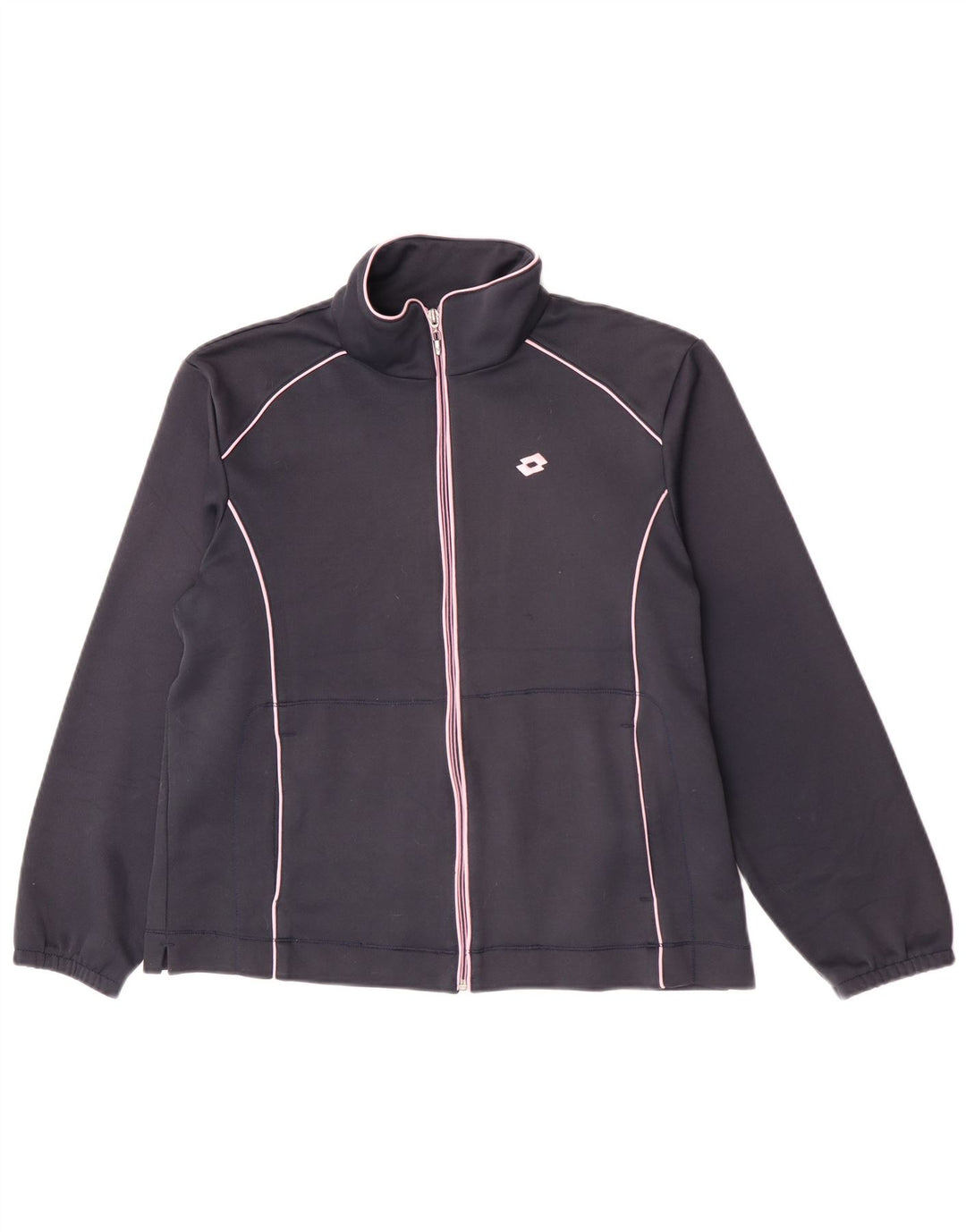 Lotto træningsdragt topjakke til kvinder UK 12 Medium Navy Blue