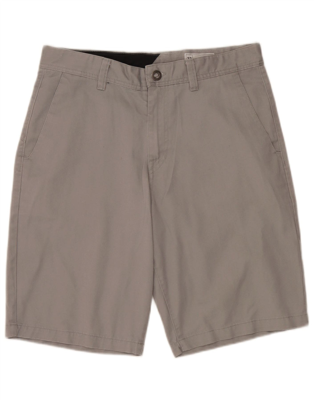 Volcom Herre Chino Shorts W32 Medium Grey Polyester