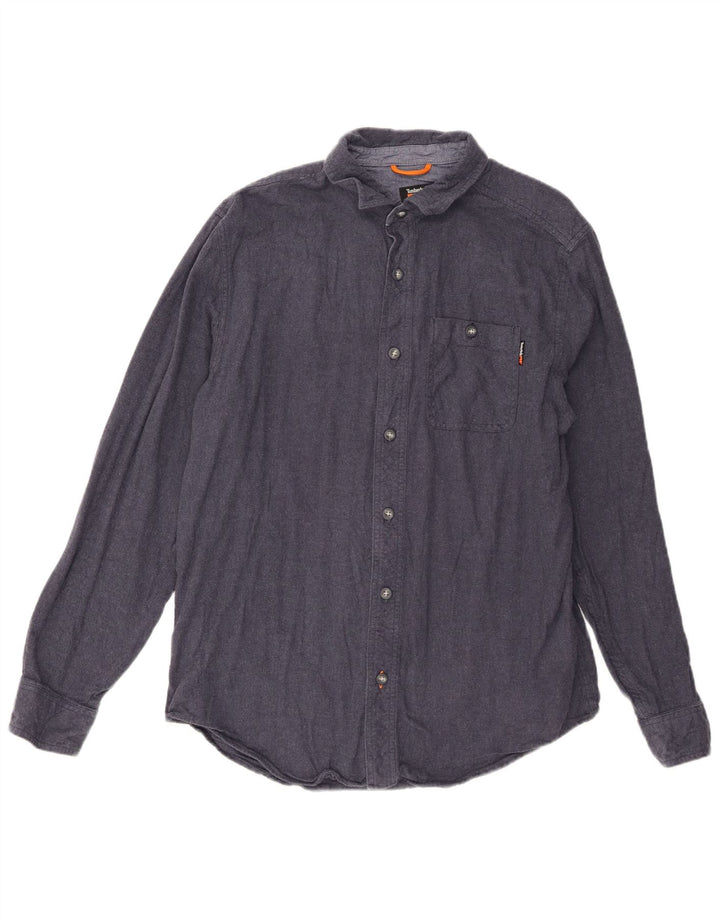 Timberland Herre Original Fit skjorte Medium Navyblå Bomuld