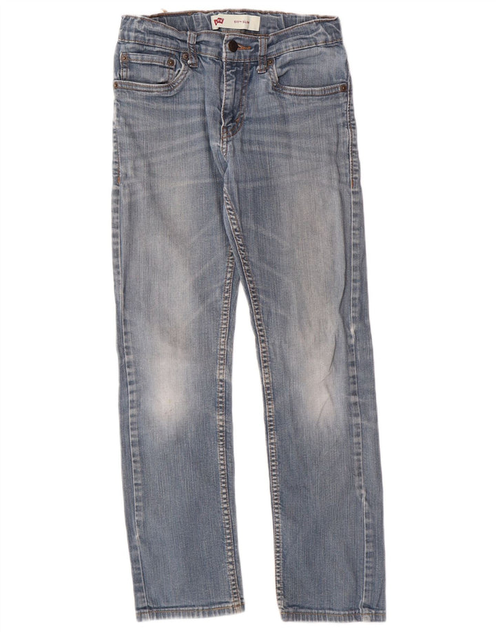 Levi's Boys 511 Slim Jeans 11-12 år W26 L26 Blue Cotton Classic