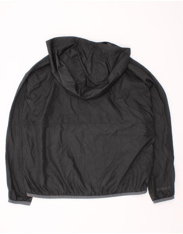 Under Armour Boys Hætte Anorak regnjakke 7-8 år Lille sort polyester