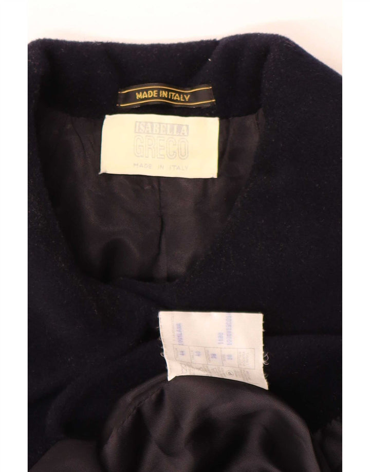 Isabella G Dameoverfrakke IT 44 Medium Marineblå Uld