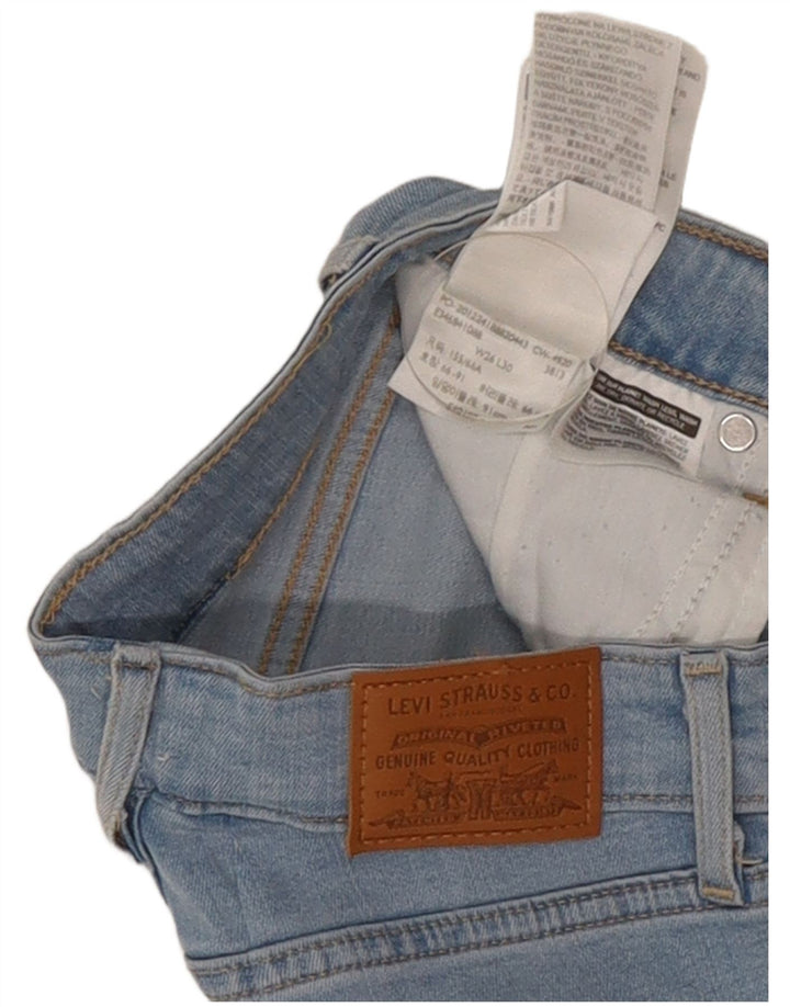 Levi's Skinny Jeans til kvinder W26 L30 Blå Lyocell